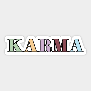 Eras Tour Karma Sticker